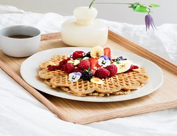 Breakfast waffle