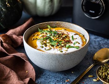 Thai pumpkin soup