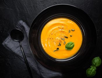 Pumpkin soup in 1-2-3