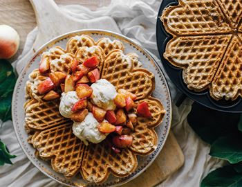 Oat waffles
