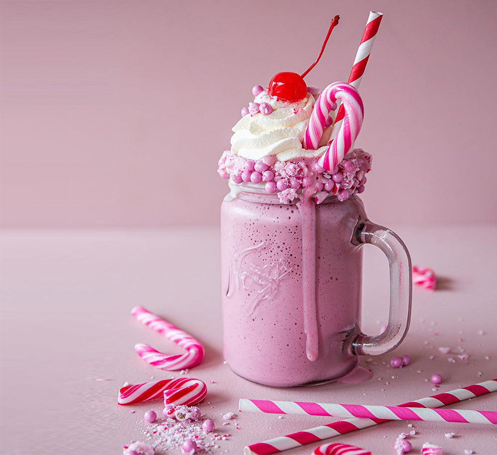Christmas milkshake