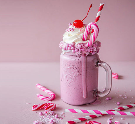 Christmas milkshake