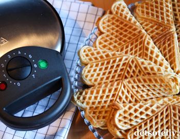 Sour milk waffles