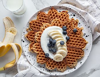 Healthy waffles